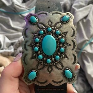 Western belt turquoise